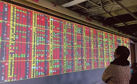 
台股上看2萬點。圖為台股2日在台積電與半導體領漲下，運輸、電子、紡織與金融同步走揚。（顏謙隆攝）
