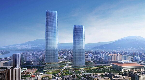 雙子星開發案模擬照。圖/聯合報系資料照
