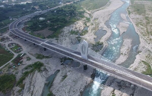 東勢-豐原生活圈快速道路，目前僅完成第4-5標橋梁。圖／台中市政府建設局提供