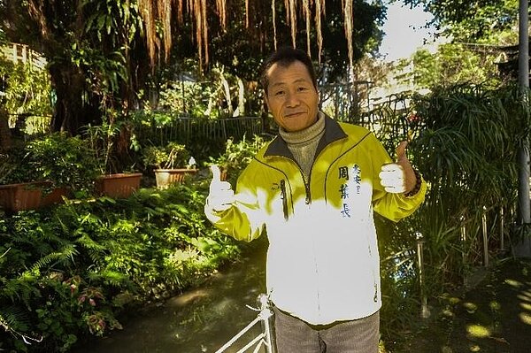 台北市信義區惠安里里長周葉長。圖／郭宇璇攝