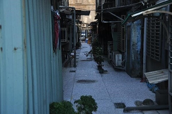 嘉興里後巷美化成果。圖／郭宇璇攝