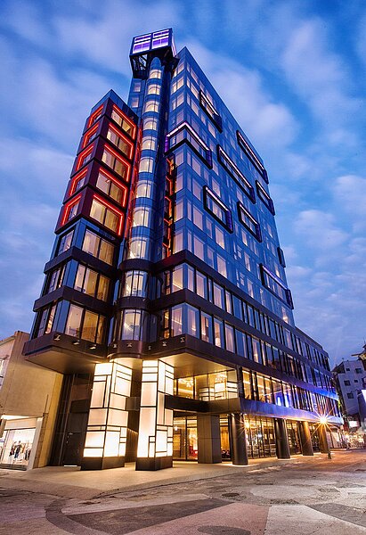 高雄中央公園英迪格酒店。英迪格酒店提供