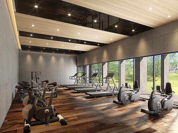 健身房外景緻優美/創意家行銷提供