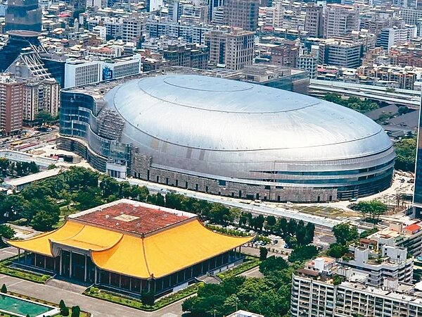 大巨蛋復工,遠雄向北市府請求國賠的訴訟也同時進行。圖/聯合報系資料照片