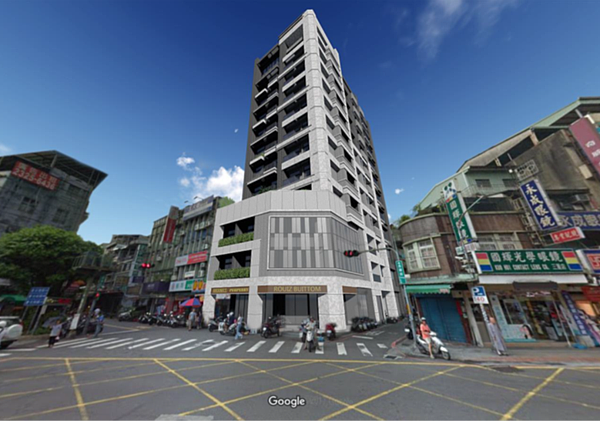 三重區長樂段危老案重建後模擬圖。圖/新北市都更處提供