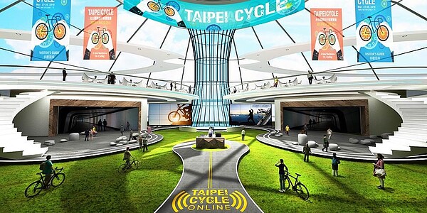2021台北國際自行車展暨體育用品展原定3月3日至6日於南港展覽館一館舉辦的實體展將延期，線上展如期在3月辦理，為期一個月。圖／外貿協會提供