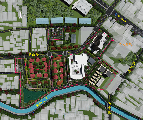 永康六甲頂醫療專用區市地重劃啟動,黃偉哲表示將能紓解醫療用地不足及讓地區再發展。圖/台南市政府提供