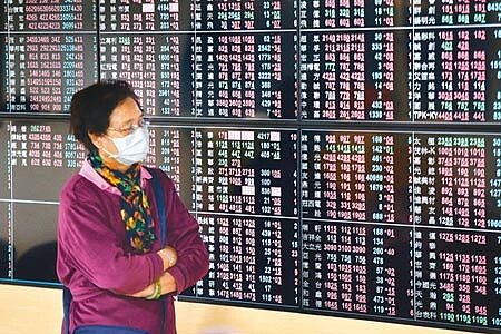 台股17日新春開盤開高走高,收盤大漲559.89點為16362.29點,漲幅3.54%,成交金額新台幣4131.77億元。(杜宜諳攝)