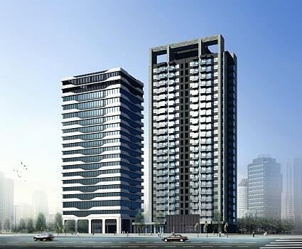 高雄客運預計在高雄火車站前蓋兩棟大樓,更新地方風貌。圖/高雄市都發局提供