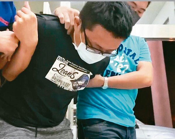 長榮女大生命案凶嫌梁育誌。 記者周宗禎/翻攝