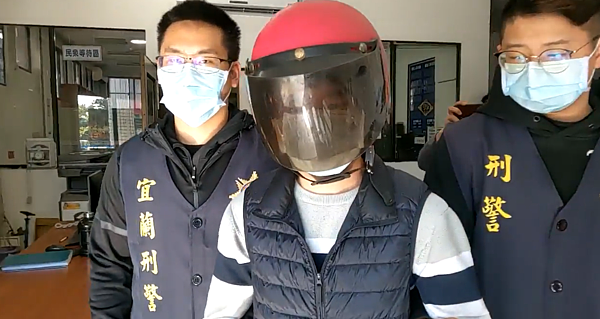 19日案發1小時內,宜蘭分局火速逮捕涉案陳姓男子,20日中午左右,在逃3名犯嫌也順利落網。記者張議晨/攝影