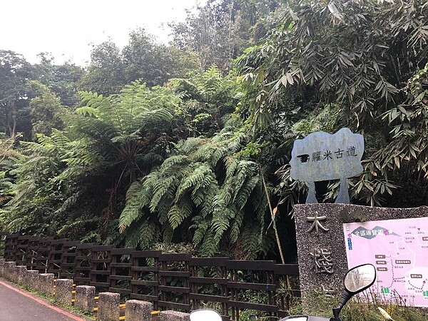 位於泰和里的糶米古道路口。圖／林立雅攝