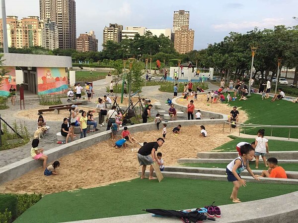 圖為豐樂公園。圖/台中市政府提供