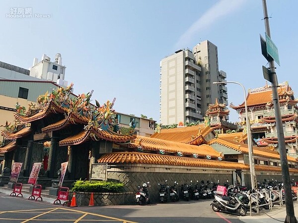 宮廟旁住宅。示意圖／好房網News記者黃暐迪攝影