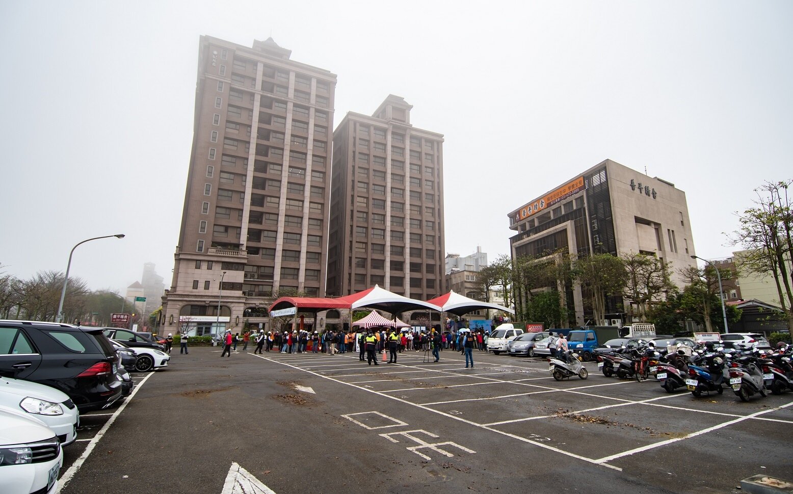 現有停二平面停車場將改建為龍潭運動公園立體停車場。圖/桃園市政府提供