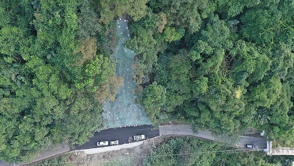 竹62線護坡工程。圖/新竹縣工務處提供