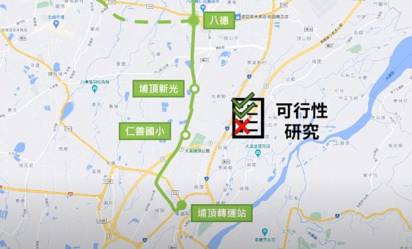 桃園捷運綠線未來規劃。圖/擷取自Youtube頻道黑皮