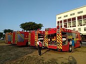 讓你看清楚！台南市消防車加大反光條　提升行車安全