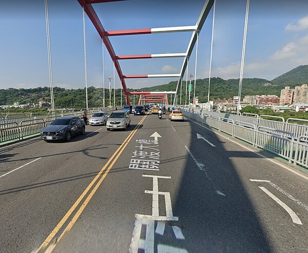 關渡大橋。圖/截自Google Maps