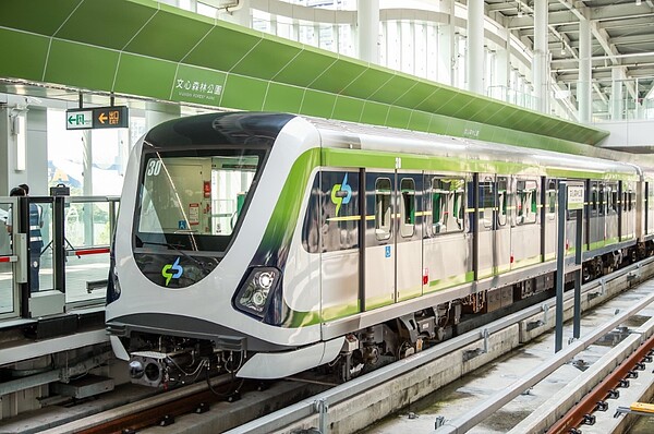 台中捷運綠線21日發生列車異常,電聯車原廠川崎重工昨(22)晚提出連結器故障檢測報告。圖/台中市政府提供