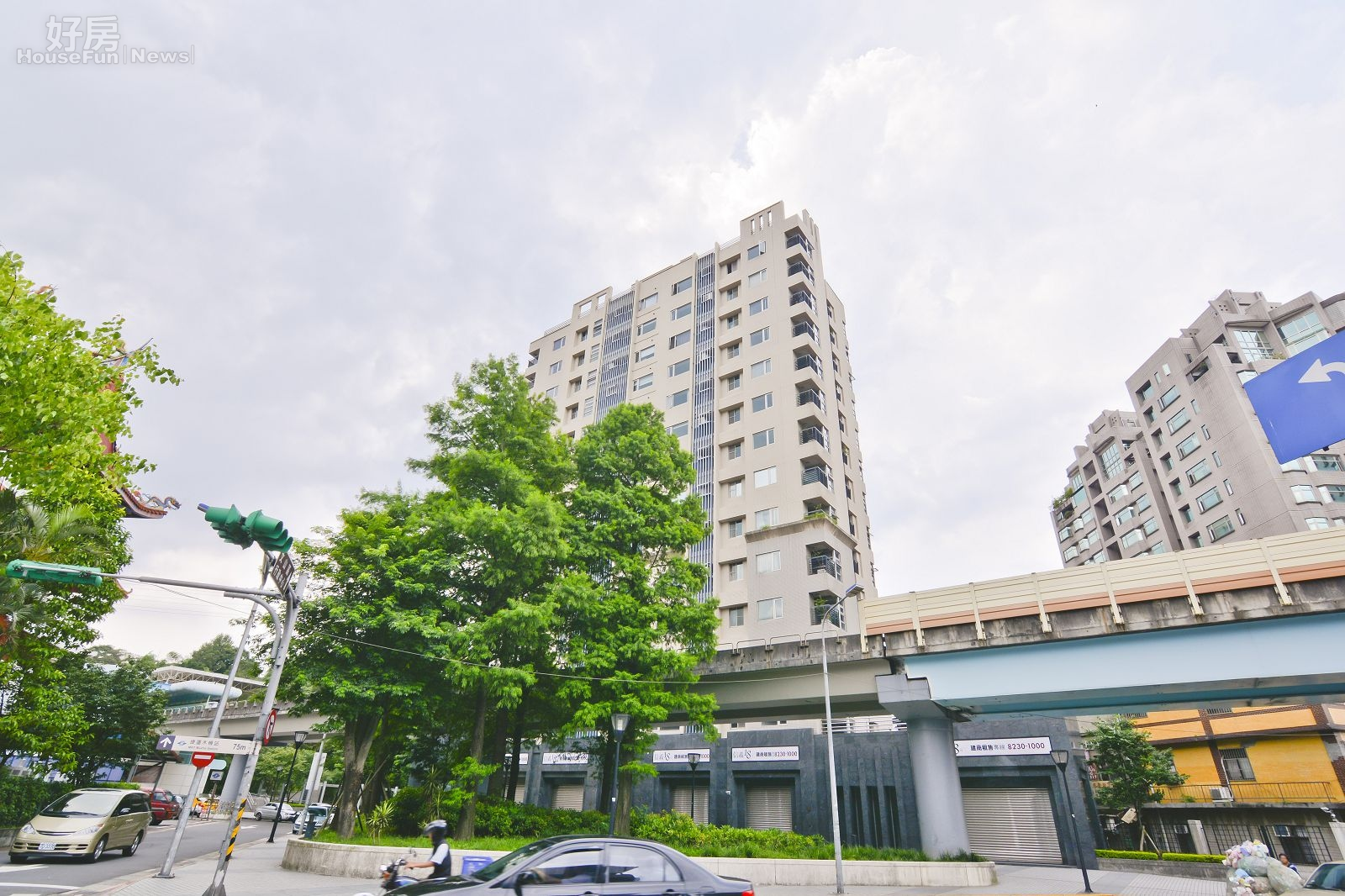 捷運木柵站,信義18,木柵路四段,木柵路,軍功路,捷運,捷運宅。(好房news記者 陳韋帆/攝影)