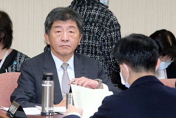 衛福部長陳時中。 聯合報記者胡經周／攝影