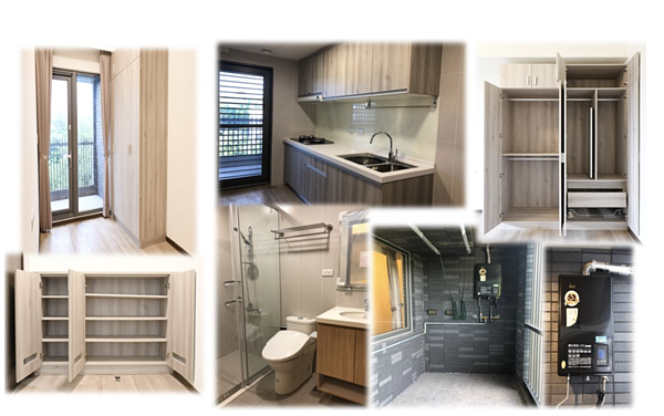 明倫社宅興建豪華,44坪3房型最高租金達4萬500元。圖/台北市政府提供