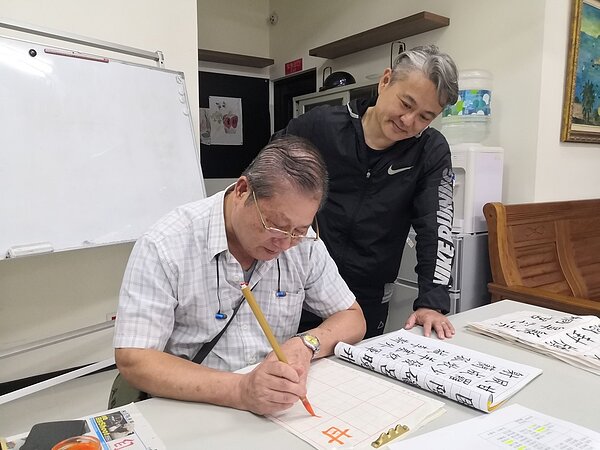 劉俊奇認為，里長就是凝聚大家的角色。（圖／吳佳燕攝影）