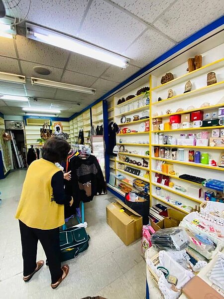 樂陶陶小站舉辦義賣活動。圖／南港樂生活 X 有你有我提供