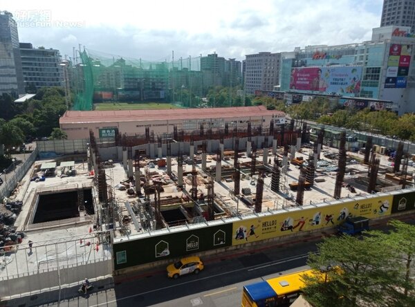 忠泰集團在台北市大直重劃區規劃的商場案，命名為「NOKE 忠泰樂生活」。照片忠泰集團提供