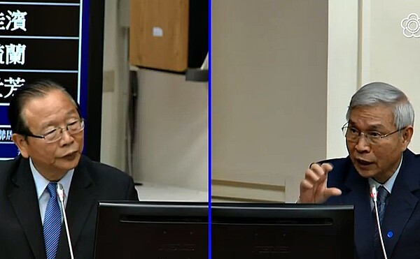 央行總裁楊金龍(右)表示,已經有多間房產的投資客,銀行還給予高成數貸款、低利率,這很不合理。圖/立法院國會頻道