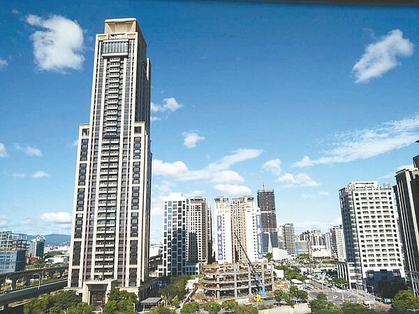 新莊副都心建案多為大坪數豪宅。 記者吳亮賢/攝影