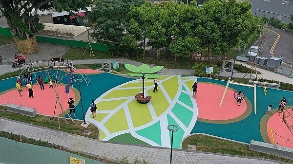 台中市政府規劃將太平公5公園美化成綠地，預計明年6月完工。圖／台中市政府提供