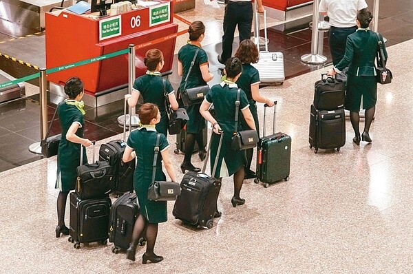 長榮航空空服員示意圖。本報資料照片