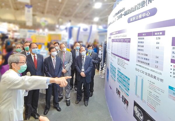 「2020台灣醫療科技展」3日在台北南港展覽館登場。圖／中國醫藥大學附設醫院提供