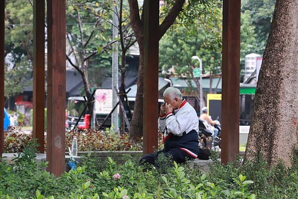 豐年里中居住許多中高年齡層的長輩，平時都會在公園休憩。圖／李紹瑜攝