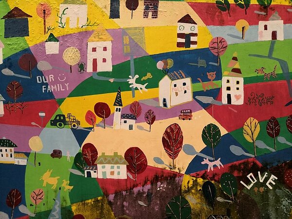 曾寧旖里長致力推動環境美化。/攝自吳佳燕