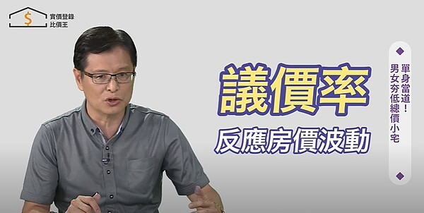 蔡明彰。圖／翻攝YouTube頻道《實價登錄比價王》