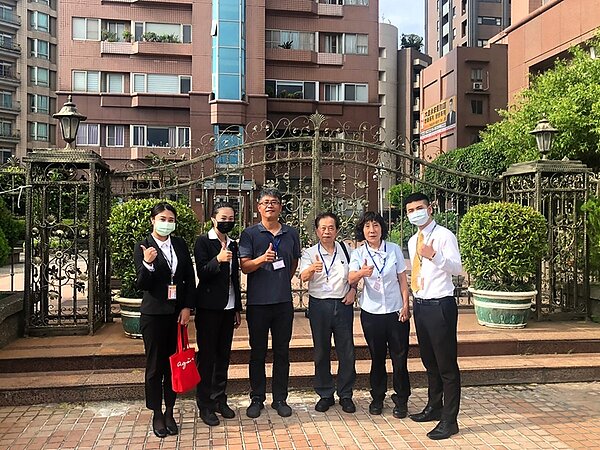 永慶房屋參與社區大小活動，是社區的好鄰居。圖／永慶房產提供