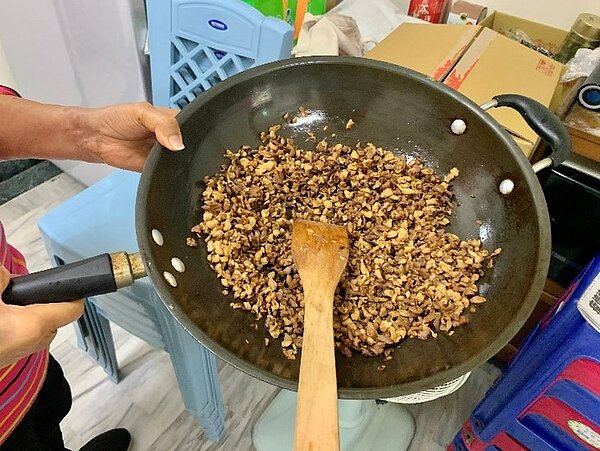 菜脯蛋是許多長者愛吃的料理。/攝自周希雯