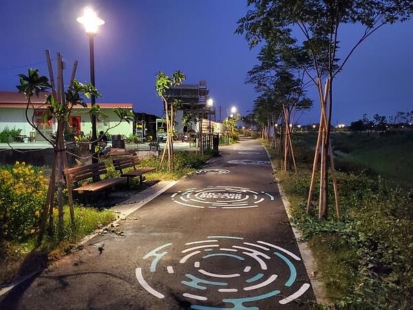 鹽水月津港水岸步道終將隆重登場。圖／台南市政府提供