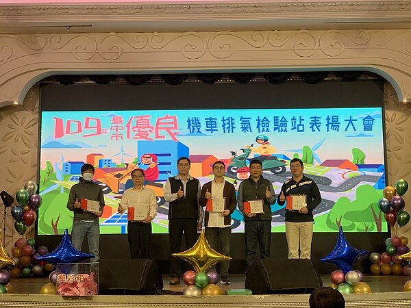 台中機車定檢率六都第一。圖/台中市政府提供
