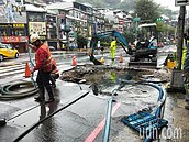 基隆大水管爆裂影響5行政區4萬戶停水減壓　晚間6時修好
