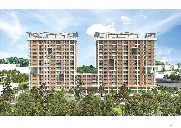 台南市首棟社會住宅預定2023年年底啟用。圖/台南市都發局提供