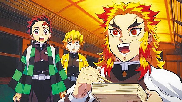 《鬼滅之刃劇場版─無限列車篇》票房破億,卻有不法人士盜錄完整電影,散布於網路。(木棉花提供)