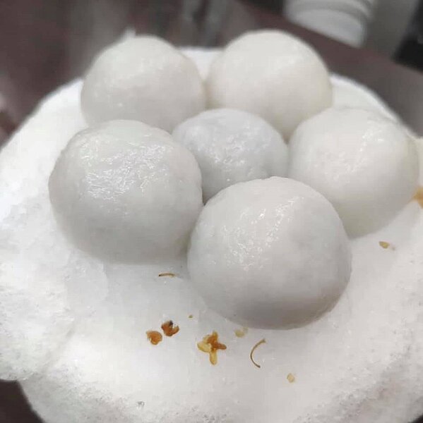 創造冰火交融新滋味的御品元冰火湯圓。圖/截自御品元冰火湯圓臉書專頁