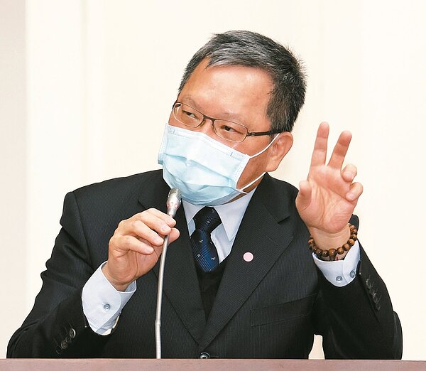 財政部長蘇建榮。記者黃義書／攝影 