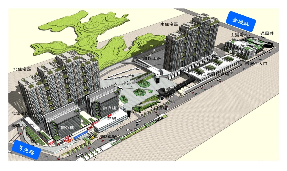 未來開發完成願景圖。圖／台北市捷運局提供