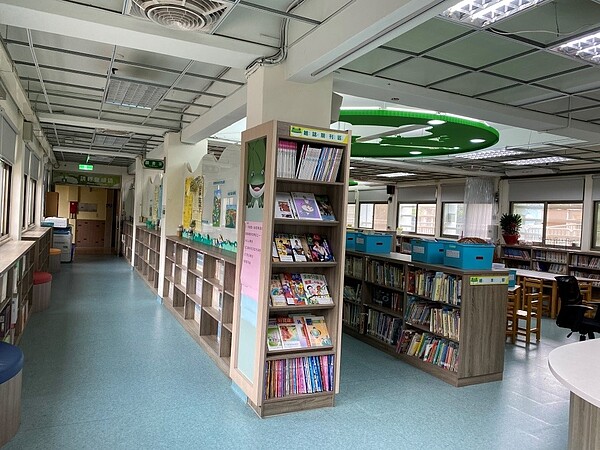 雨聲國小極為注重閱讀及國語文的培養。(圖/柯彤陵攝)