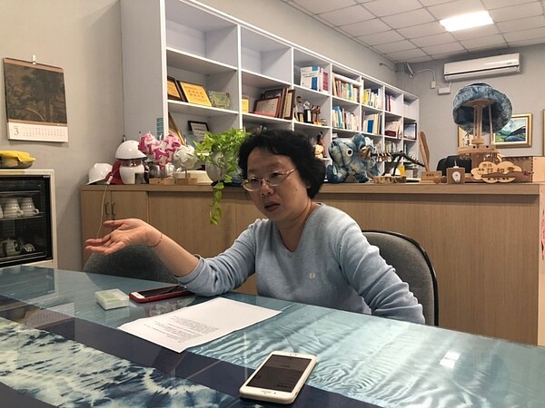 陽明山國小校長-范如君(攝自林思函)